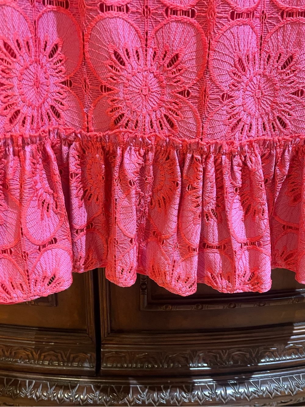 Trina Turk Carpinteria Dress Peony Pink Ladies Size - Picture 3 of 11